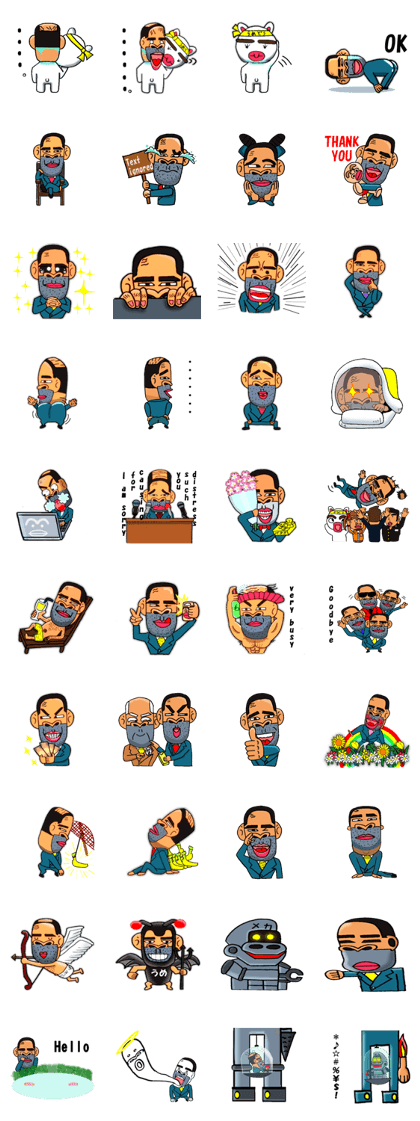 junior high school sticker 5 English Ver