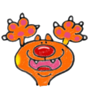 Carefree weather Sticker of Rakunyan