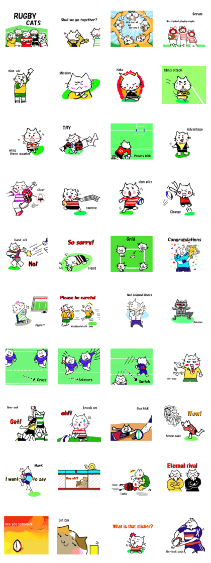 rugby cats rugby cats