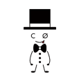 hat bow-tie boy