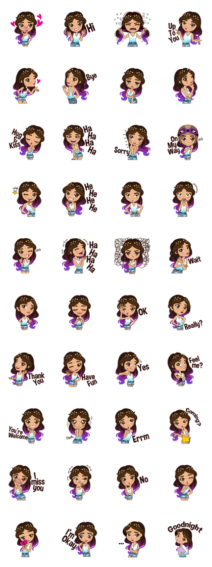 Ombre Girl Ombre Girl