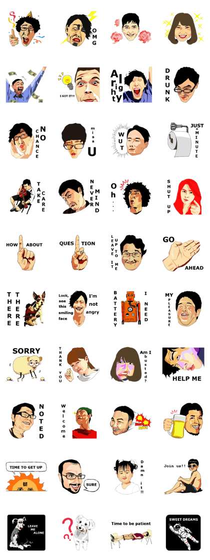 The Memorable Faces for English users The Memorable Faces for English users