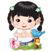 NOKwheed a little girl with braids. NOKwheed a little girl with braids.