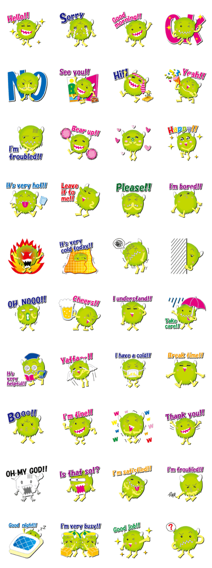 Little monster Morris (English)