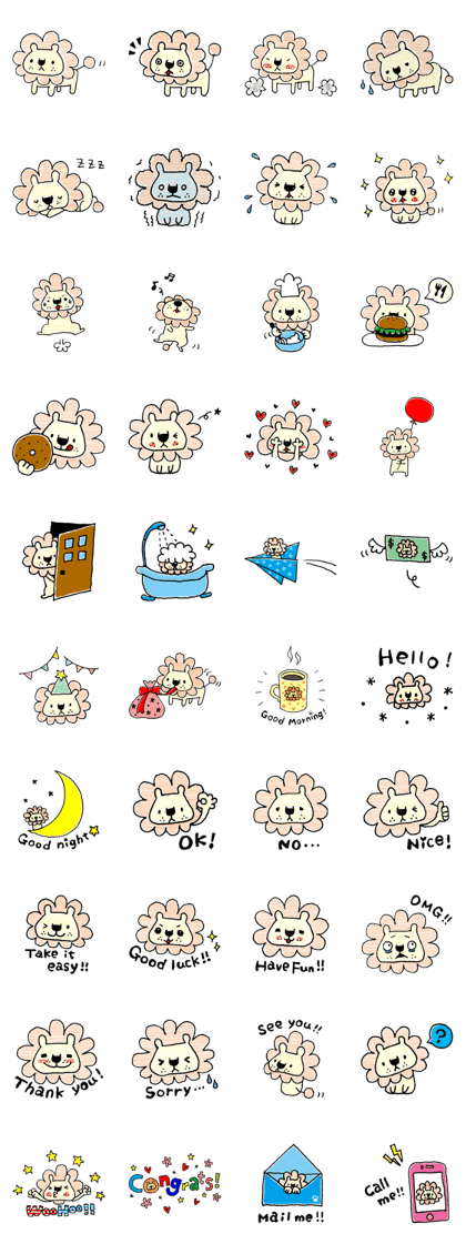 Fluffy the Lion Fluffy the Lion