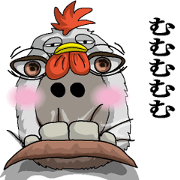 Abstract painting chicken Abstract painting chicken