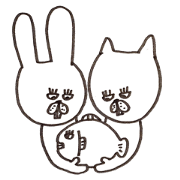 Jiro and Saburo and fish