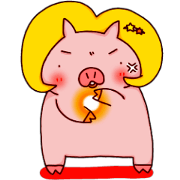 The name of the piglet is Otome.(En) The name of the piglet is Otome.(En)