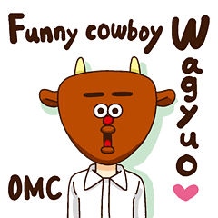 Vaqueiro engraçado Wagyuo