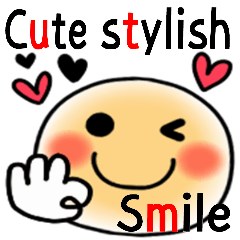 Cute Funny Smile Simple Sticker