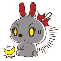 Greasy rabbit!  "TTARI-BO"(Bundle Head)