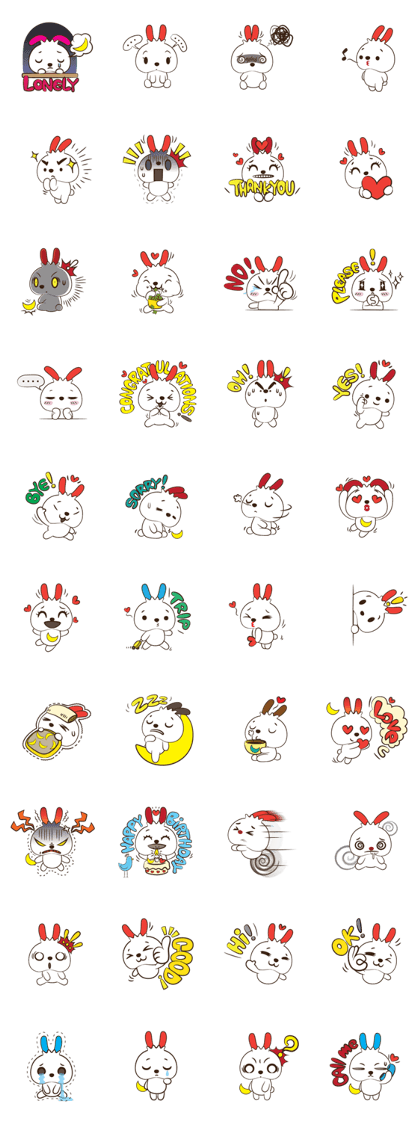 Greasy rabbit!  "TTARI-BO"