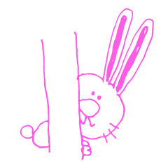 Japanese Rabbit Sticker
