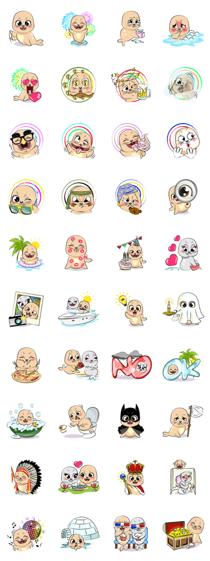 Cute seal's life Cute seal's life