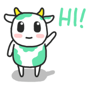 Moow the Mintgreen Cow