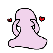 Suspicious pink human Suspicious pink human