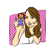 Forehead wide girl Forehead wide girl