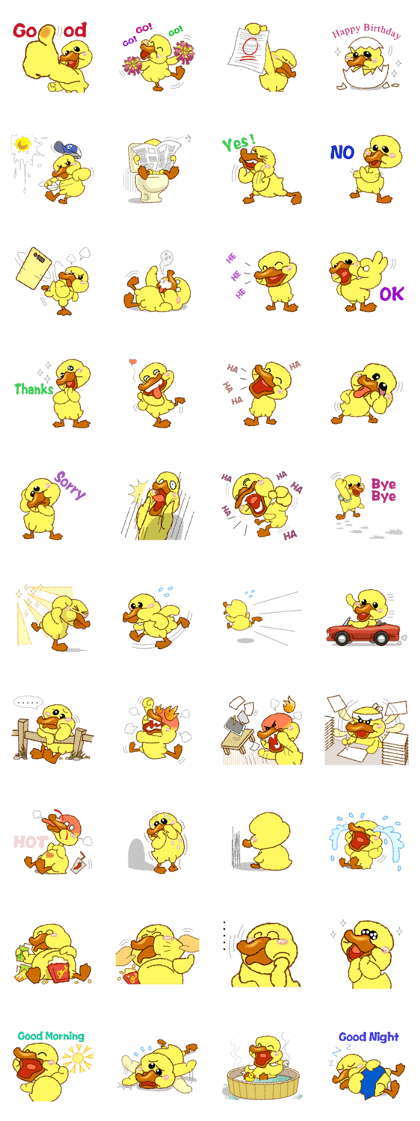 Duck "YI-BI-YA-YA" Duck "YI-BI-YA-YA"