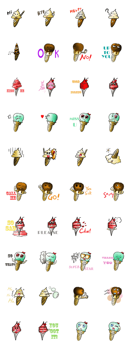 Ice Cream Family Ice Cream Family