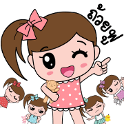 TuayFoo : little girl in dotted dress TuayFoo : little girl in dotted dress