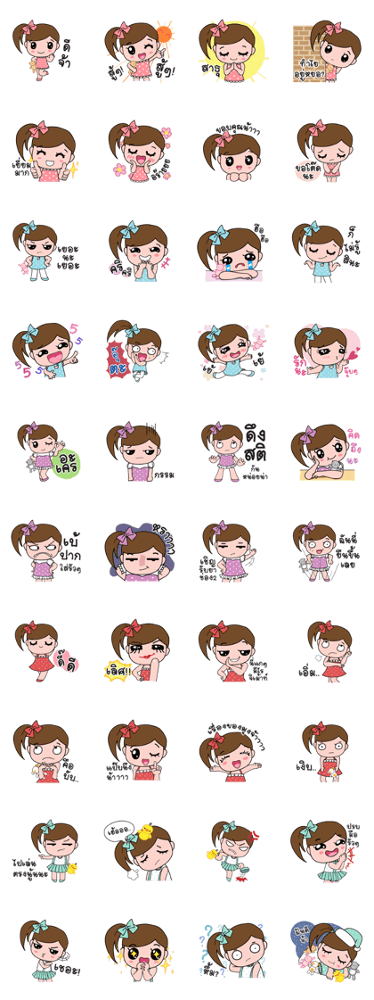 TuayFoo : little girl in dotted dress TuayFoo : little girl in dotted dress