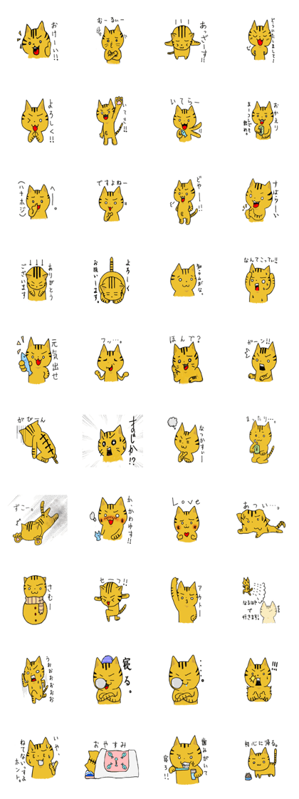 Speaking cat toranosuke