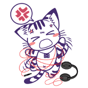 Midifan's mascot Meowlody Midifan's mascot Meowlody