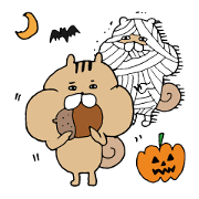 Autumn appetite squirrel Autumn appetite squirrel