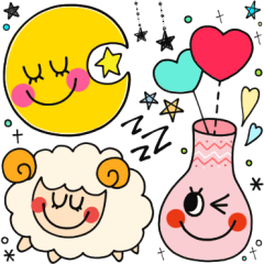 大人かわいい ビビッドスタンプ5 Line スタンプ Line Store