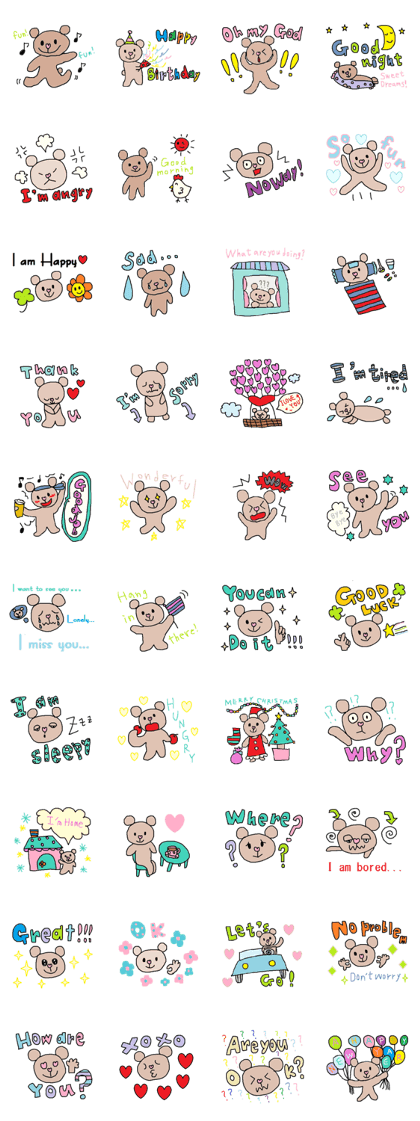 Lilo english Sticker