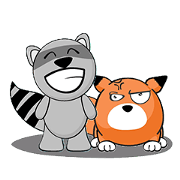 MR.BUDDY: Racoon & Fox