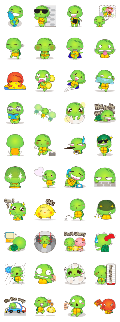 Pura, the funny turtle, version 7 !