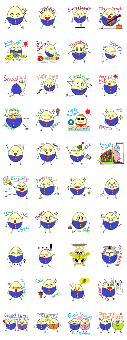 Egg-shaped creature of mystery(English)