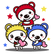 Three Bears (cute Bear)