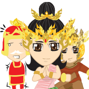 Lai Kanok Cartoon thai V.2