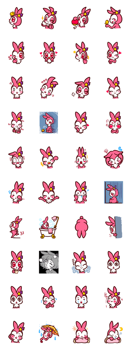 Pink rabbit! Mis.LaPla