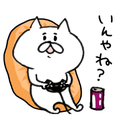 White cat of the Oita dialect 2