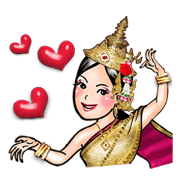 Samornsri: Thai traditional dress 1