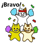 Cheerleading cats [Spanish]