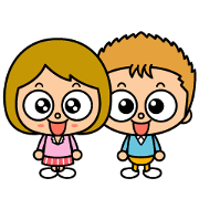 Stamp for couple who are Naniwa(RI)