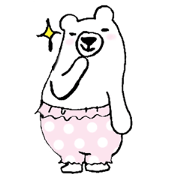 A white bear's daily conversation.