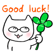 glasses cat by hoshibe