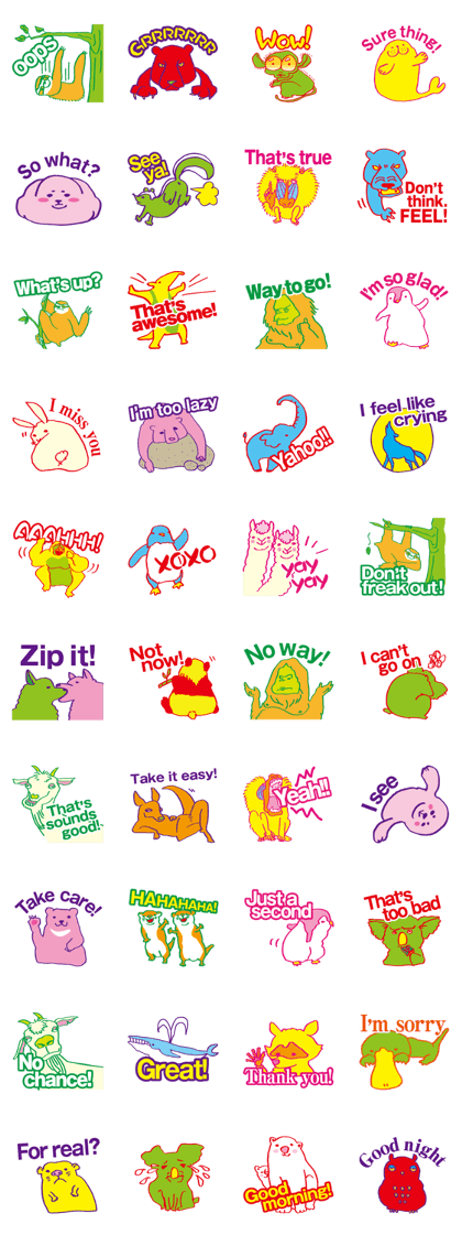 Noisy wild animals(English Ver.)