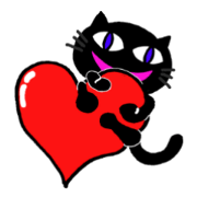 Hilarious black cat