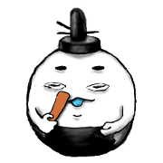 Kyoto style rice ball. Chinese ver.