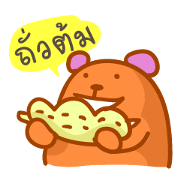 orange Bear puppet 2