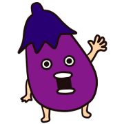 Eggplant man Sticker