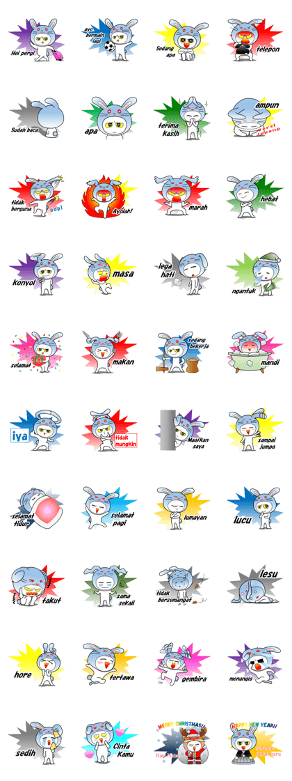 Go! Bunny star people(Indonesia Ver.)