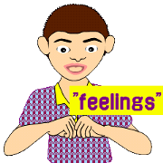 Conversation in English sign language Conversation in English sign language