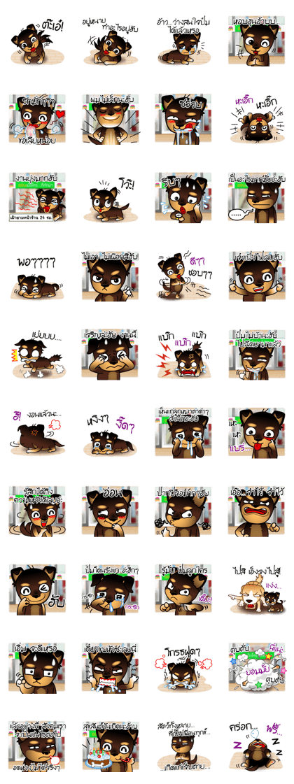 Look Chub, a guard of convenience store